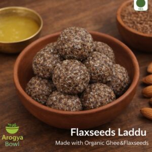 Flaxseeds laddu